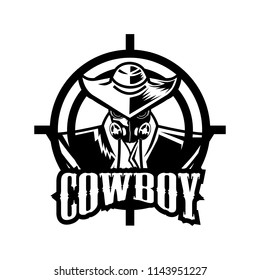 cowboy logo design