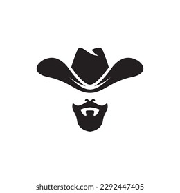 Cowboy logo images illustration design