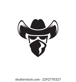 Cowboy logo images illustration design