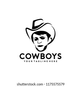 Cowboy Logo Template