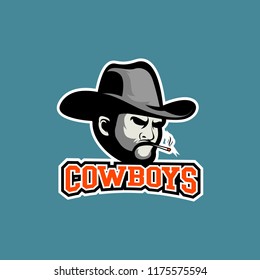 Cowboy Logo Template