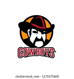 Cowboy Logo Template