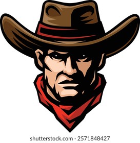 A cowboy man mean cowboys sports team mascot 