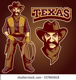 cowboy mascot
