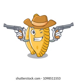 Cowboy pastel character cartoon style