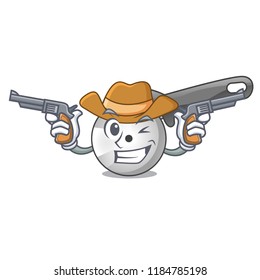 Cowboy pizza cutter knife cartoon for cutting