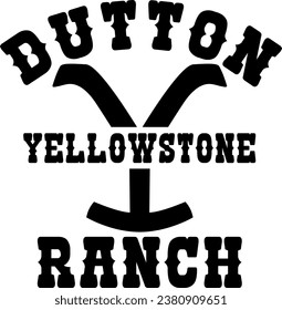 Archivo gráfico vectorial EP digital de Cowboy Ranch