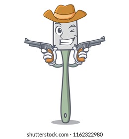Cowboy silicone spatula for cooking character cartoon