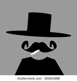 cowboy smoking