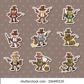cowboy stickers