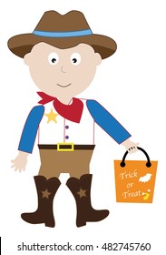 Cowboy Trick or Treater