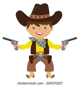 Cowboy vector illustration