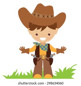 Cowboy vector illustration