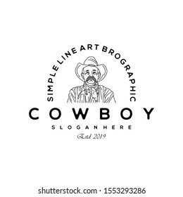 Cowboy Vintage Logo Design Inspirations