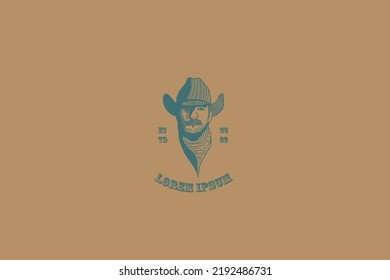 COWBOY VINTAGE LOGO FREE DOWNLOAD