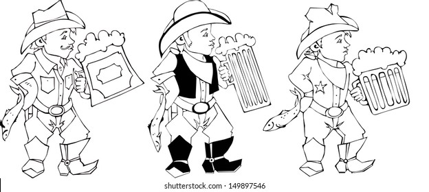 cowboys and beer