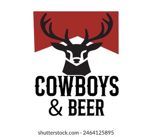 Cowboys And Beer,Beer T-shirt,Typography,Beer Svg,Beer Saying,Alcohol Design,Beer Gift,Beer Lover,Beer Mug,Drinking Svg,Commercial Use.