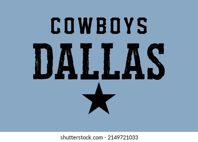 
Cowboys Dallas T Shirt Design