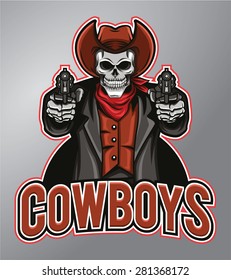 Cowboys skull