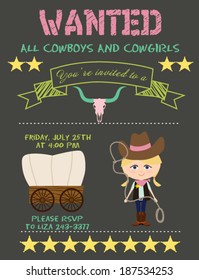 Cowgirl Birthday party