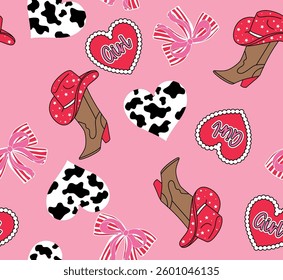 cowgirl lovely howdy coquette heart