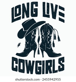 Cowgirl Shirts für Frauen Western Cowgirls T-Shirt