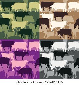 CowMooFlage for you, cowboy.
Pun.