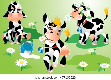 cows cartoons