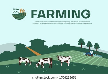 8,745 Dairy farm banner Images, Stock Photos & Vectors | Shutterstock