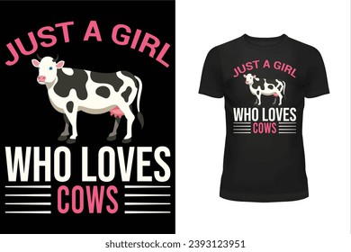 Cows lover t shirt design, Animal lover t shirt design, Typography t shirt design, T shirt design