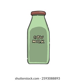 Cow's milk drink with avocado extract