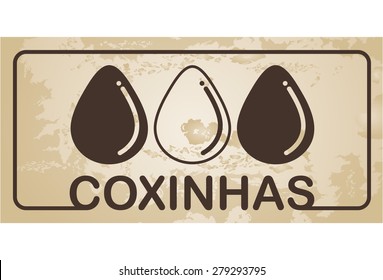 Coxinhas vector