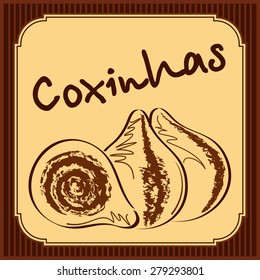 Coxinhas vector