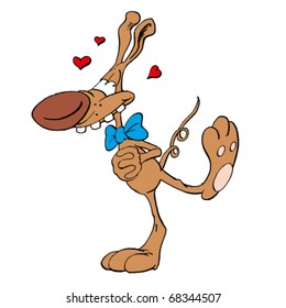 coyote in love