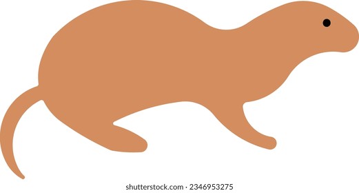 Coypu nutria mouse farm animal Outline