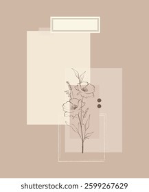 Cozy aesthetic notepad, memo pad, ripped and torn paper edges sticker elements