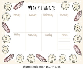 146 Witch Weekly Planner Images, Stock Photos & Vectors 