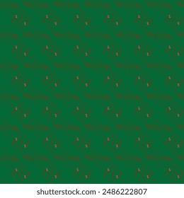 Cozy Christmas Seamless Vector Pattern Design