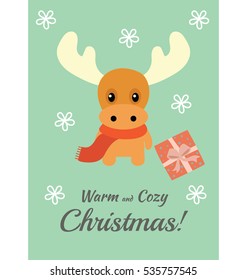 Cozy Christmas Vector Icon