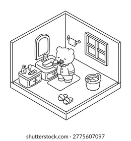 Cozy Coloring Page Cute