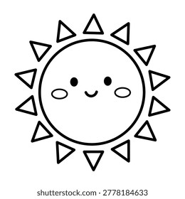 Cozy Coloring Page Cute