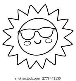Cozy Coloring Page Cute