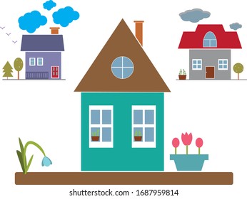 Cozy country house for rest. Stay at home.