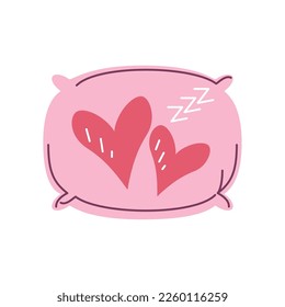 cozy cushion icon white background