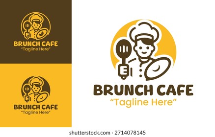 Un acogedor emblema ideal para cafeterías que sirven menús diurnos, destacando comidas informales y cálidas experiencias de brunch.