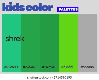 Acogedora armonía Shrek diseñada para niños que muestran una paleta suave y equilibrada que inspira imaginación y creatividad divertido aprendizaje diario