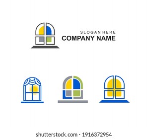 Cozy House Window Logo For Company