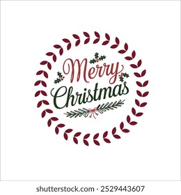 Cozy Minimalist Christmas Scene with Pine Tree in Candy cane
