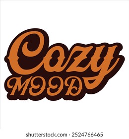 COZY MOOD  Fall Autumn T-Shirt design