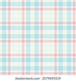 Cozy powder blue tartan fabric texture
